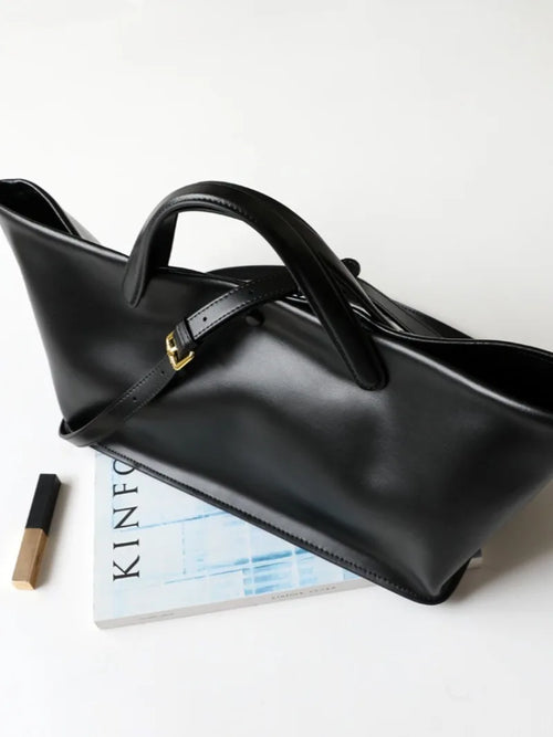 2025 New Genuine Leather Tote Bag Large Capacity Casual Crossbody Shoulder Bag Designer Bags Luxury