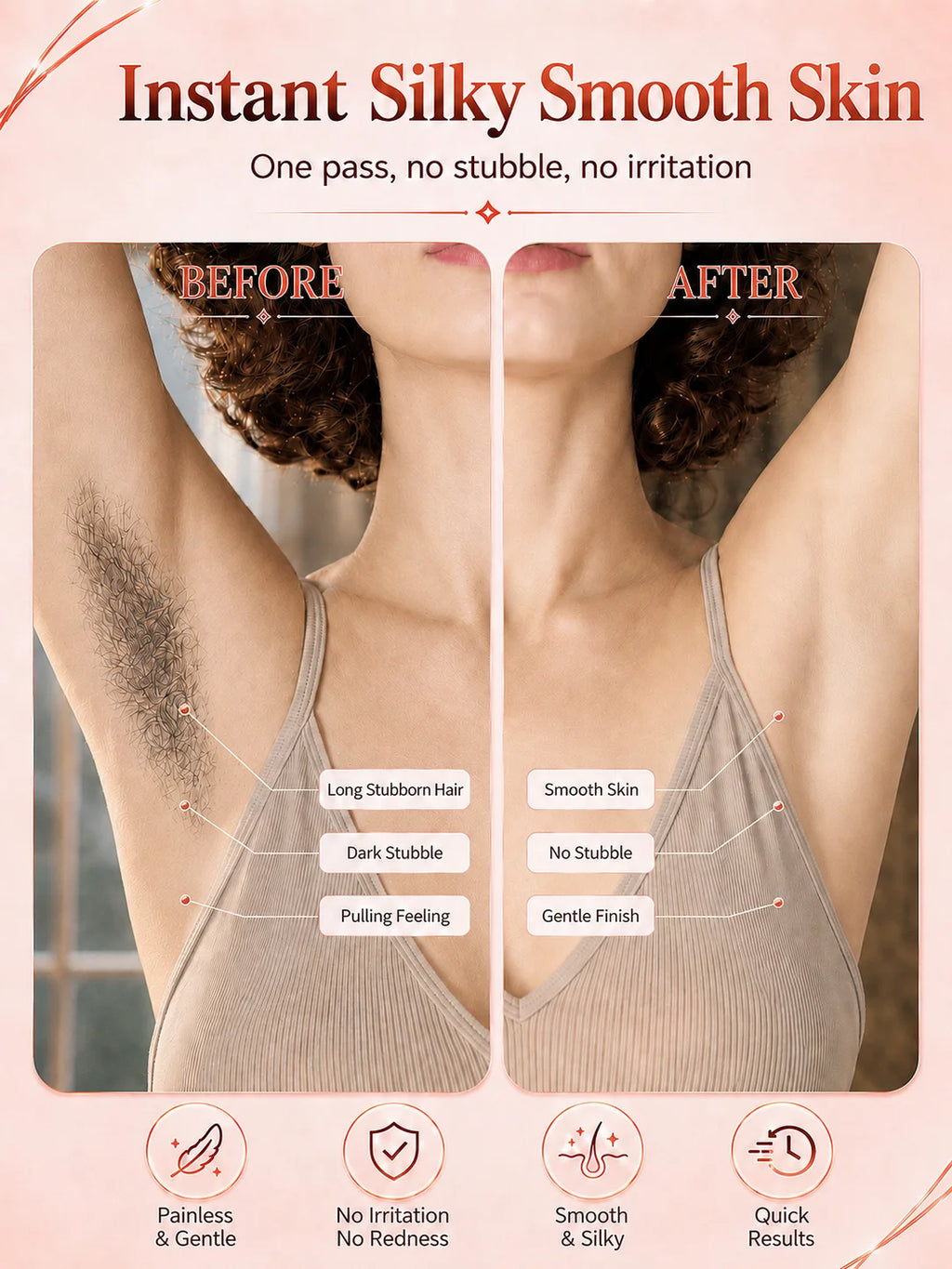 Tondeuse Maillot Femme, Électrique Précision et Douceur